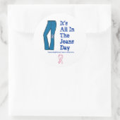 乳がんシール ラウンドシール (バッグ)