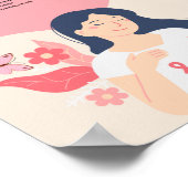 乳がんスクリーニング医療ポスター ポスター (角)