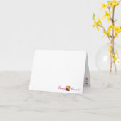 乳がんノートカード カード (黄色い花)