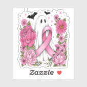 乳がんハロウィーン幽霊ボホ シール (シート)