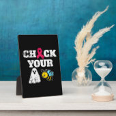 乳がんハロウィーン フォトプラーク (側面)