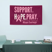 乳がんパーソナライズされたバナー標識 横断幕 (トレードショー)