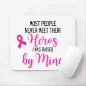 乳がんヒーローママ – ほとんどの人が会わない マウスパッド (マウス)