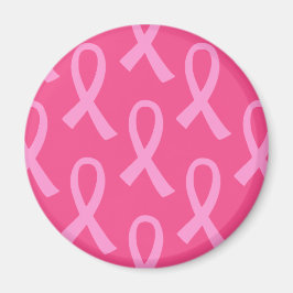乳がんピンクリボンパターン マグネット