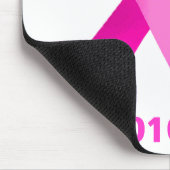 乳がんピンクリボンマウスパッド マウスパッド (コーナー)