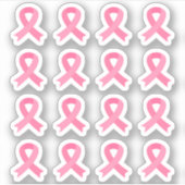 乳がんピンクリボン ヘルスケア シール (正面)