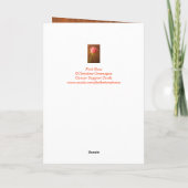 乳がんピンクローズ カード (裏面)