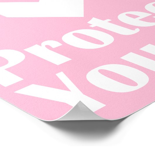 乳がんポスターを確認する ポスター (角)