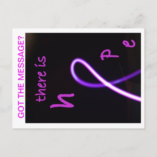 乳がんポストカード ポストカード (正面)