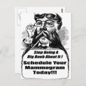乳がんマンモグラム ポストカード (正面/裏面)