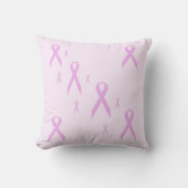 乳がんリボン クッション (正面)