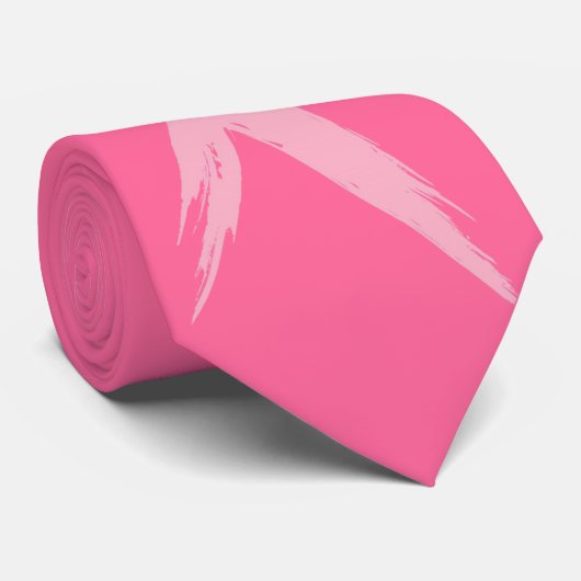 乳がんリボン ネクタイ (ロール)