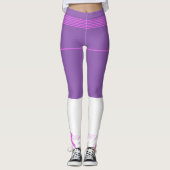 乳がんリボン レギンス (正面)