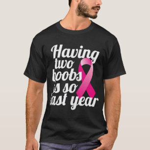 乳がん二重乳房切除術の回復ギフト Tシャツ