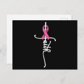 乳がん信仰乳がん認識度抑制薬 ポストカード (正面/裏面)