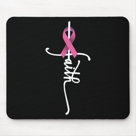 乳がん信仰乳がん認識度抑制薬 マウスパッド (正面)