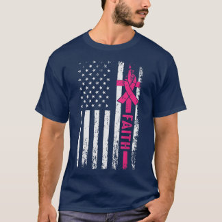 乳がん信仰乳がん認識度症 Tシャツ