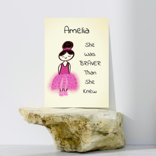 乳がん勇気付けられるのカスタマイズ カード