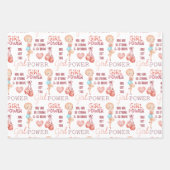 乳がん包装紙シート ラッピングペーパーシート (正面)