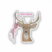 乳がん啓発ステッカー シール (正面)
