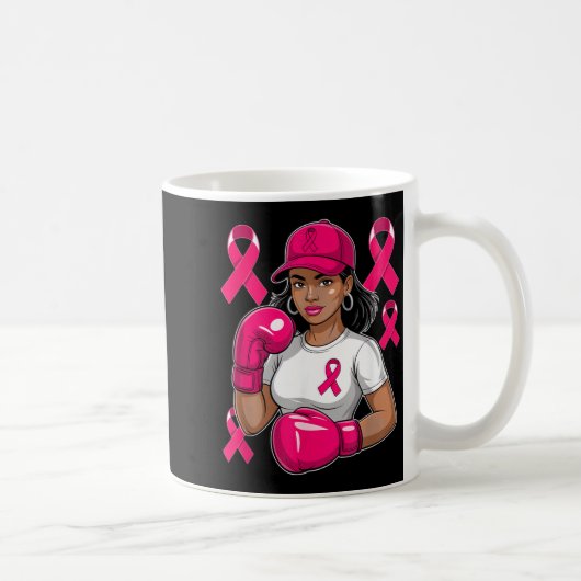 乳がん啓発ファイター コーヒーマグカップ (右)