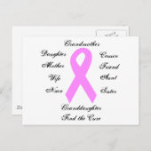 乳がん啓発ポストカード ポストカード (正面/裏面)