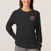 乳がん啓発ロングスリーブTシャツ Tシャツ (正面)