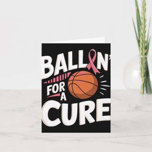 乳がん啓発 バスケットボール プレミアム カード (正面)