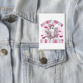 乳がん啓発 - 10月 私たちはピンクを着用します 缶バッジ (インサイチュ)