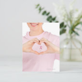 乳がん啓発 2 ポストカード (スタンド正面)