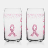 乳がん啓発 Hope Against Cancer ガラス缶 (正面)
