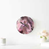 乳がん天使 ラウンド壁時計 (ホーム)