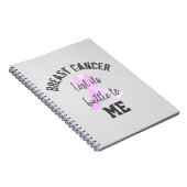 乳がん失ったとの闘い |生存者 ノートブック (右側)