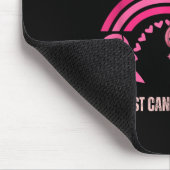 乳がん女性ハロウィーン10月We衣服P マウスパッド (コーナー)