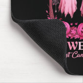 乳がん女性ハロウィーン10月We衣服P マウスパッド (コーナー)