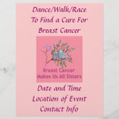 乳がん姉妹 チラシ (正面)