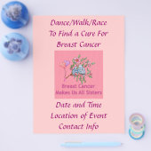 乳がん姉妹 チラシ (シングル)