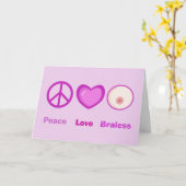 乳がん寛解グリーティングカード カード (黄色い花)