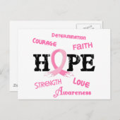 乳がん希望7.1 ポストカード (正面/裏面)