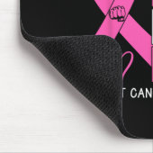 乳がん彼女の戦いは私の戦い乳がん マウスパッド (コーナー)