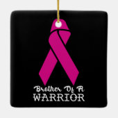 乳がん戦士の兄弟 セラミックオーナメント (裏面)