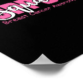 乳がん戦士サポートスクワッド乳がん ポスター (角)