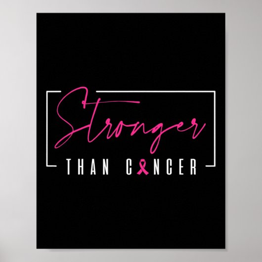 乳がん戦士ピンクリボンより強い ポスター (正面)