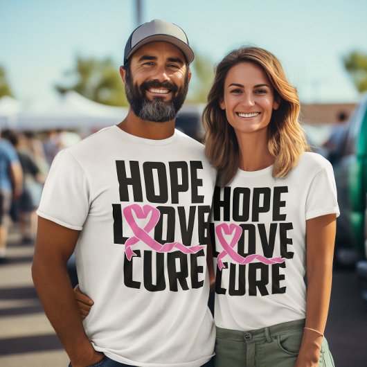 乳がん戦士ピンクリボン生存者ファイター Tシャツ