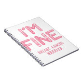 乳がん戦士 – I 素晴らし AM ノートブック (右側)