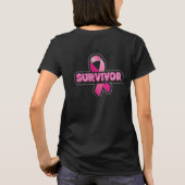乳がん戦士 Tシャツ (裏面)