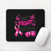乳がん撲滅格闘家グローブ We Fight Together マウスパッド (マウス)