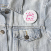 乳がん撲滅 ピンクリボン アウェアネス 缶バッジ (インサイチュ)