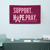 乳がん支持希望バ祈ナ大徴候 横断幕 (トレードショー)