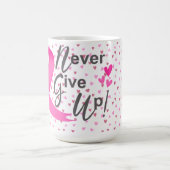 乳がん支援および認識度 コーヒーマグカップ (中央)